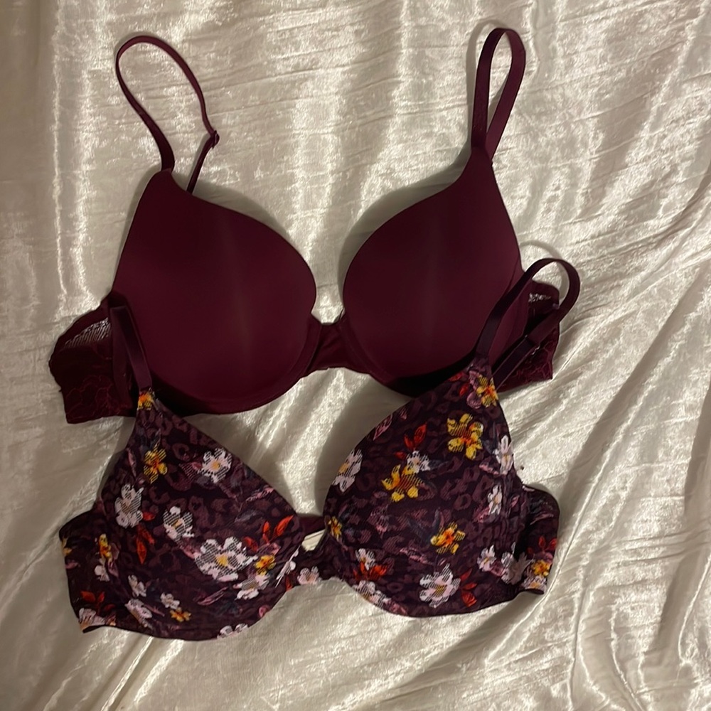 Two Victoria Secret Bras